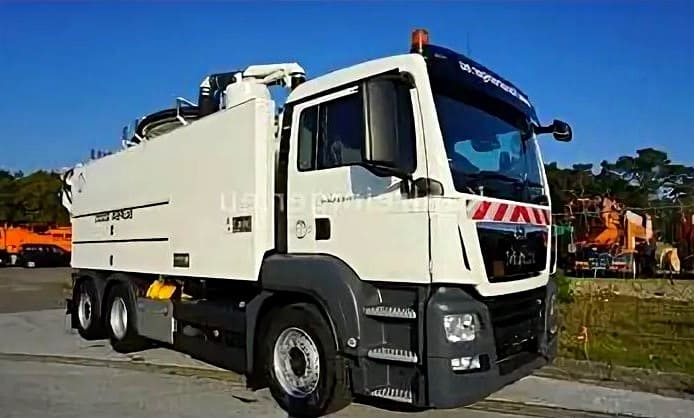 Каналопромывочная машина MAN TGS 33.400