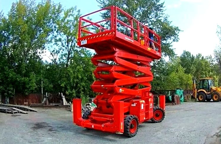 Ножничный подъемник LGMG S1012