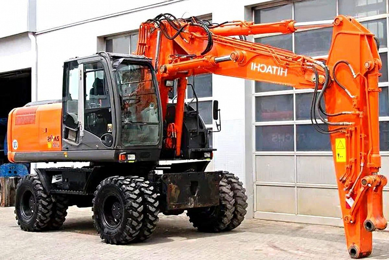 HITACHI ZX210W