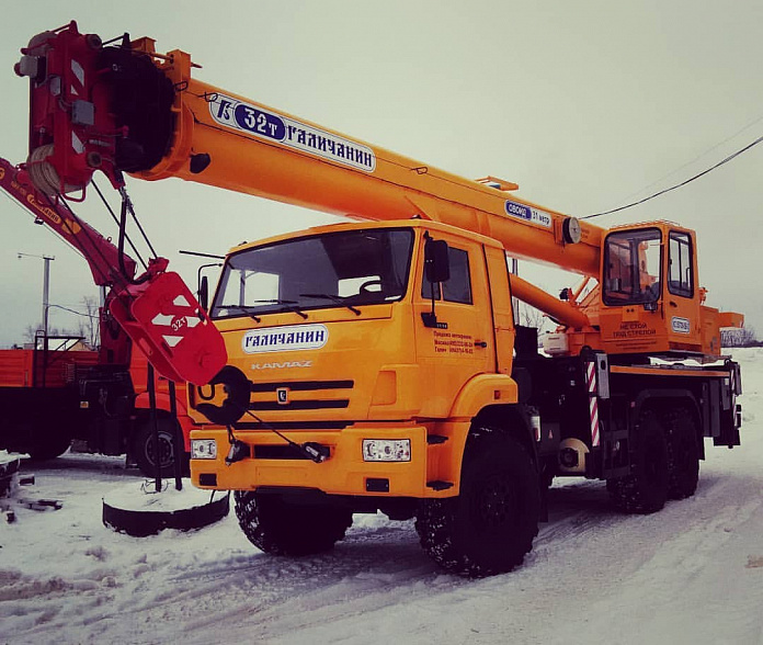 Автокран 40 т 34 м «Клинцы» КС-65719-1К