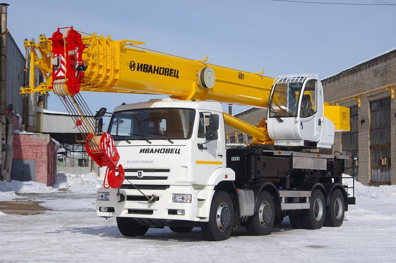 Автокран 40 т 37.8 м - Ивановец КС-65740-8