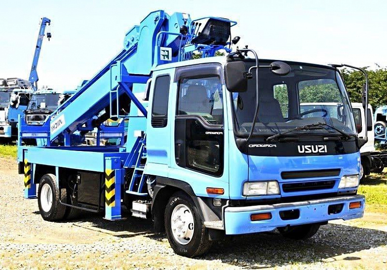 Ямобур Aichi на базе Isuzu
