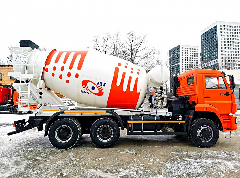 Авто­бетоно­смеситель ТЗА 58149Z на шасси КАМАЗ 6520