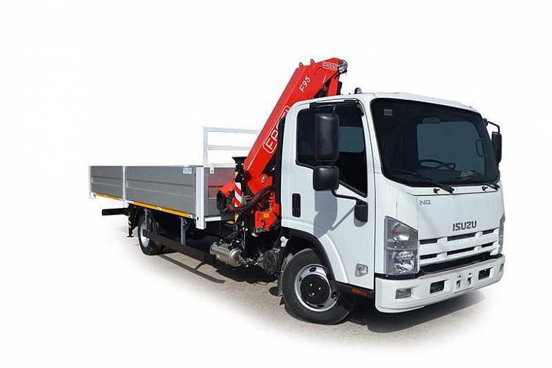 Манипулятор-вездеход ISUZU 5т с бортом 8т (6м)