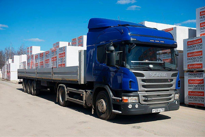 Аренда шаланды Scania 17 метров