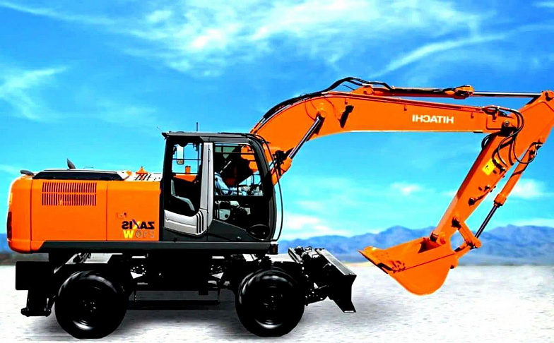 HITACHI ZX210W