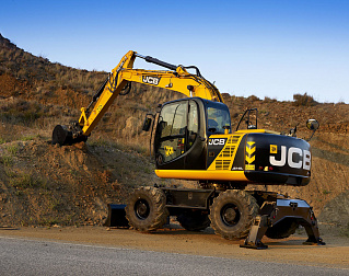 Колесный экскаватор JCB JS 145W