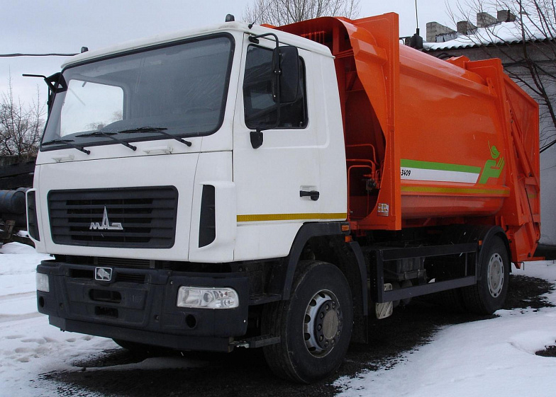 Мусоровоз 18 м3 МКЗ-3409