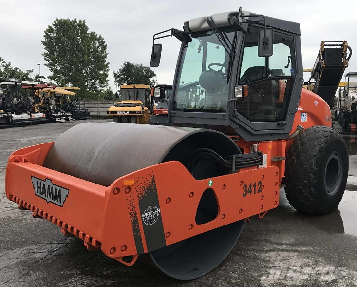 Грунтовой каток 12,3 тонн HAMM 3412 HT P 