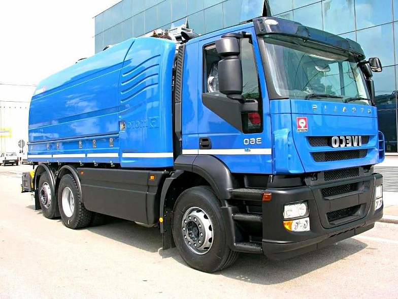 Комбинированная машина MORO-SV13E на базе IVECO