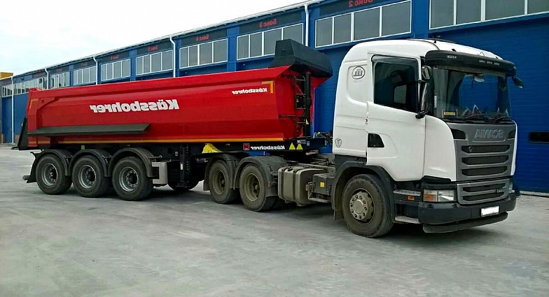 Самосвал 32 куб.м., Scania G450 Kassbohrer