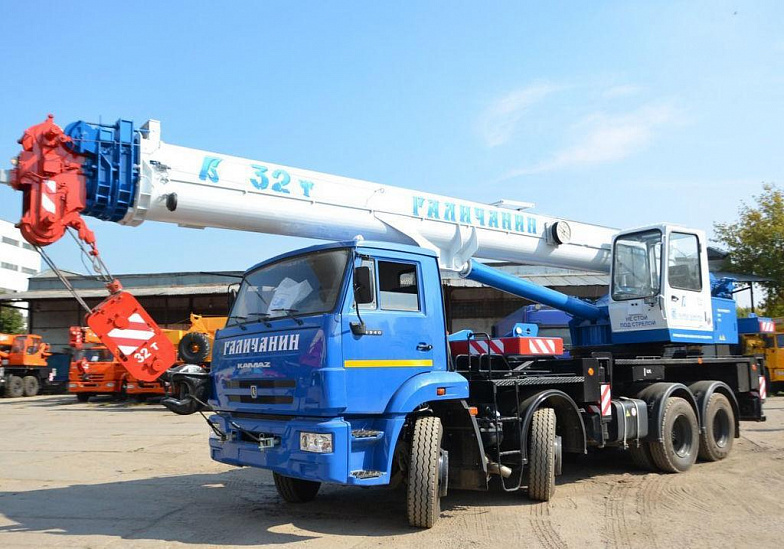Автокран 32 т 31 м «Галичанин» КС-55729-5В-3