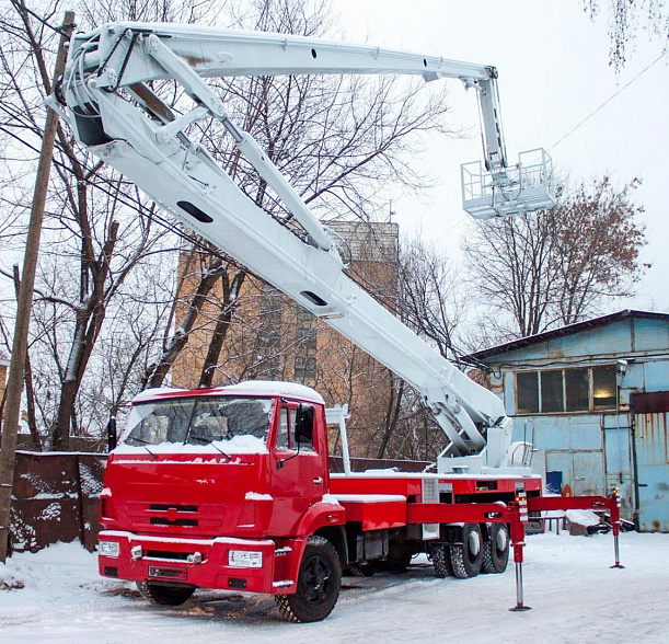 Автовышка 32м КамАЗ АКП-30