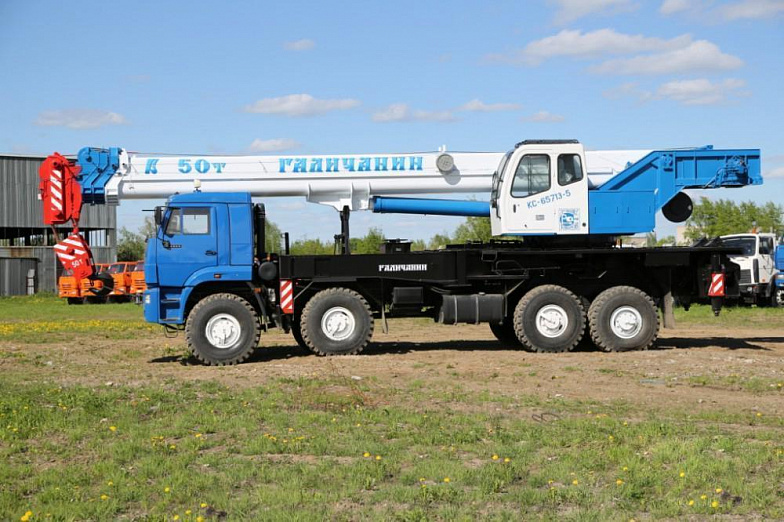 Автокран 60 т 42 м «Галичанин» KC-65721