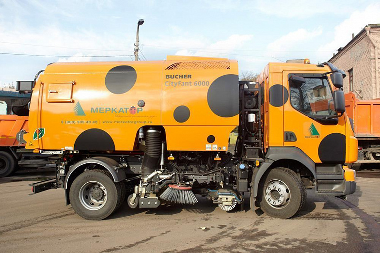 Вакуумная уборочнаяашина 6 м3 - BUCHER CITYFANT 6000