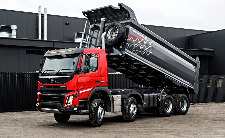 Самосвал 23 куб.м., Volvo FMX 8х4