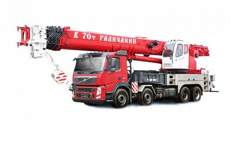 Автокран 70 т 42 м «Галичанин» КС-75721 H&H