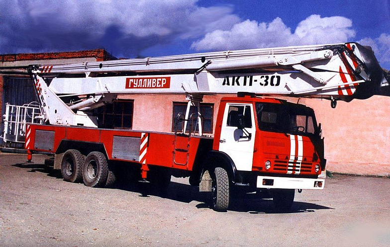 Автовышка 32м КамАЗ АКП-30