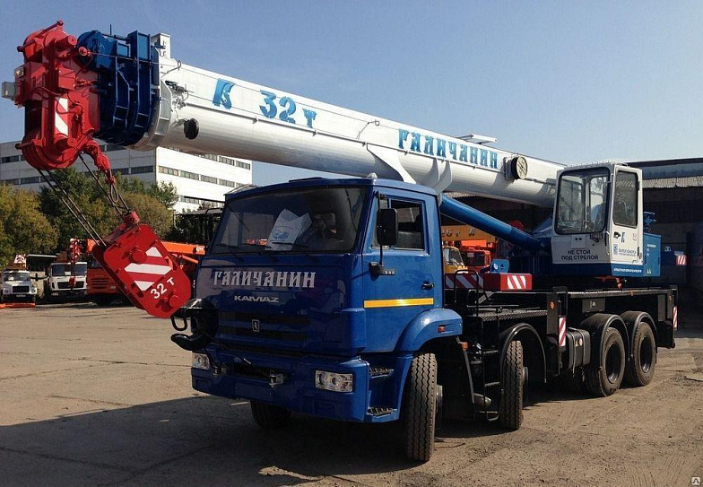 Автокран 32 т 31 м «Галичанин» КС-55729-5В-3