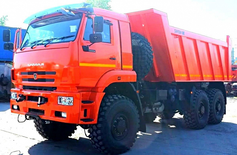 Самосвал-вездеход 16м3 КамАЗ-6522-53