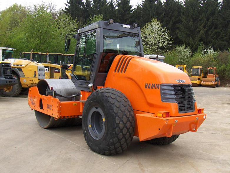 Грунтовой каток 12 тонн HAMM 3412 