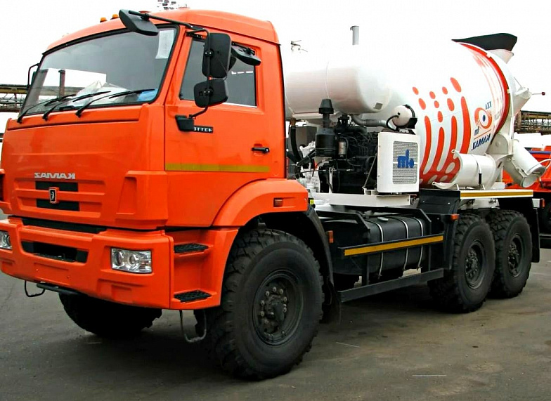 Авто­бетоно­смеситель ТЗА 58149Z на шасси КАМАЗ 6520