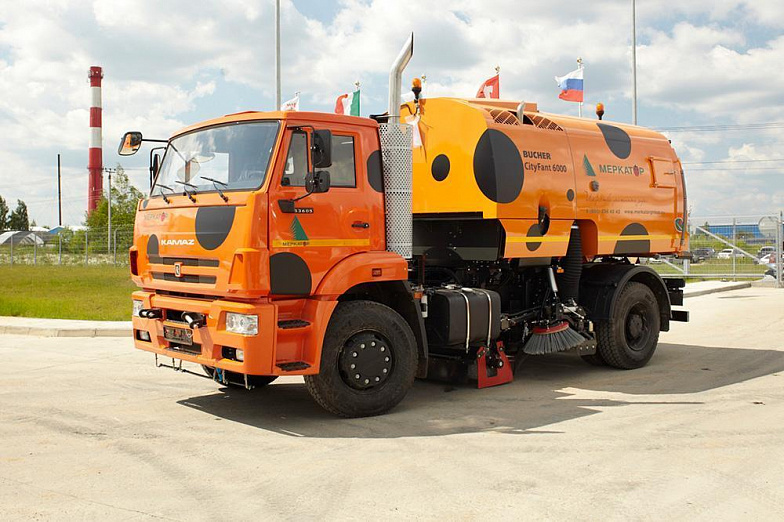 Вакуумная уборочнаяашина 6 м3 - BUCHER CITYFANT 6000